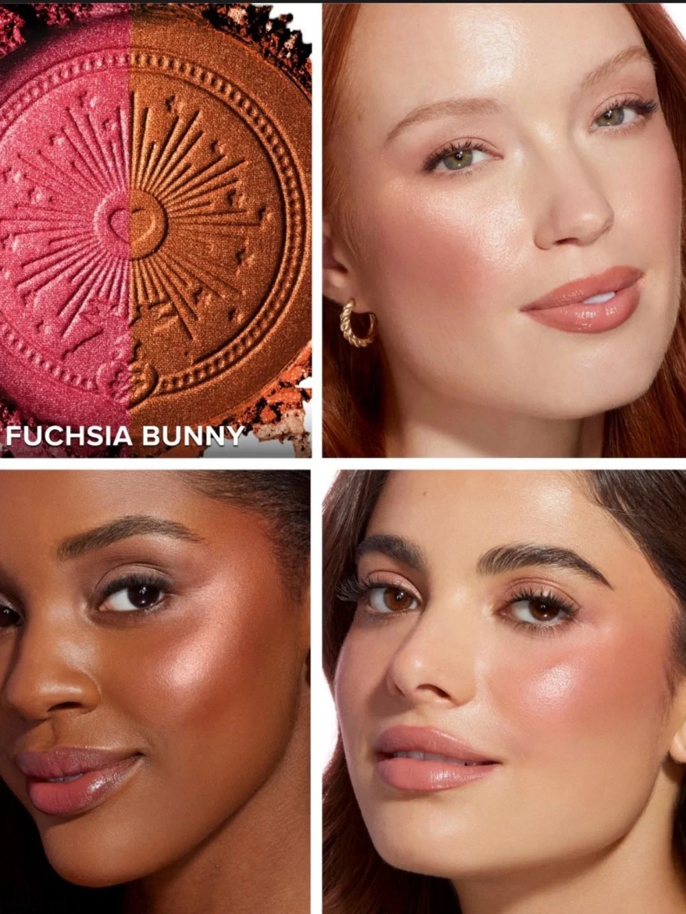 Too Faced Sun Bunny Shimmering Bronzer & Highlighter - Fuchsia Bunny